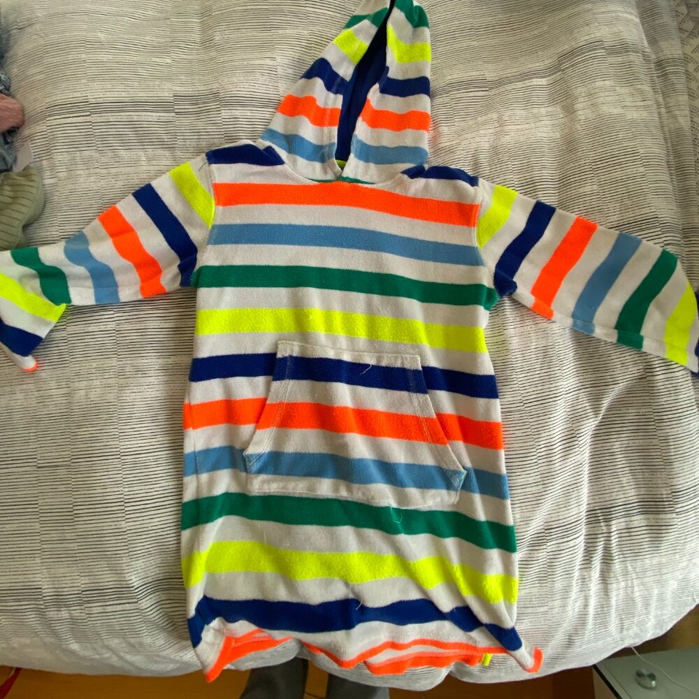 Mini Boden Swim Terry Coverup Size 7-8Y